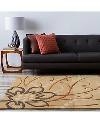 Livabliss Athena Ath-5006 Camel 3' x 12' Runner Area Rug