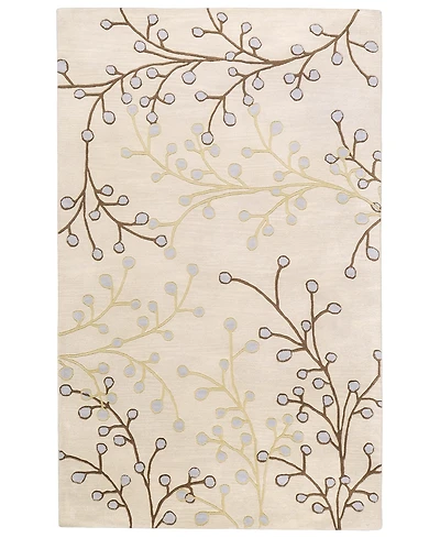 Livabliss Athena Ath-5008 Taupe 5' x 8' Area Rug