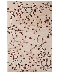 Livabliss Athena Ath 5053 Burgundy Area Rug Collection