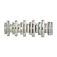 Crystal Heights 4 Light Vanity in Polished Chrome with Clear Crystal