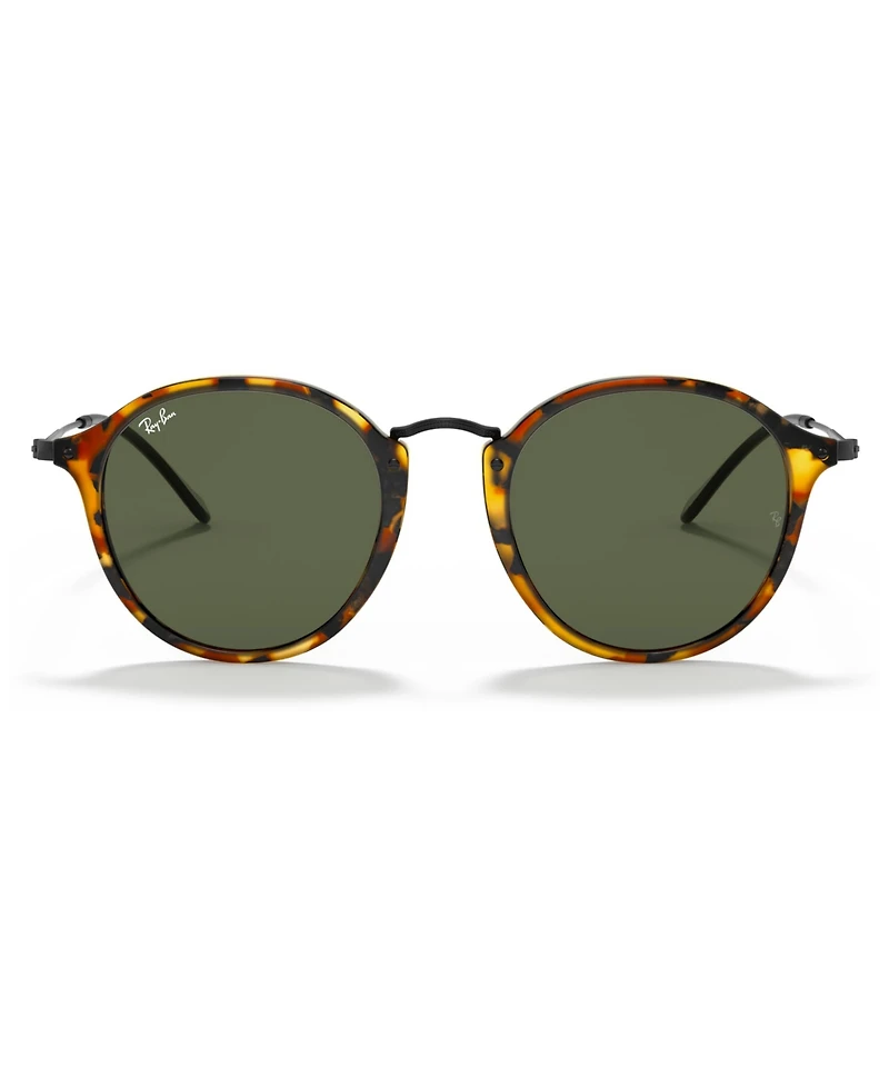 Ray-Ban Sunglasses, RB2447 Round Fleck