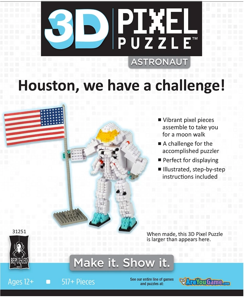 3D Pixel Puzzle Deluxe