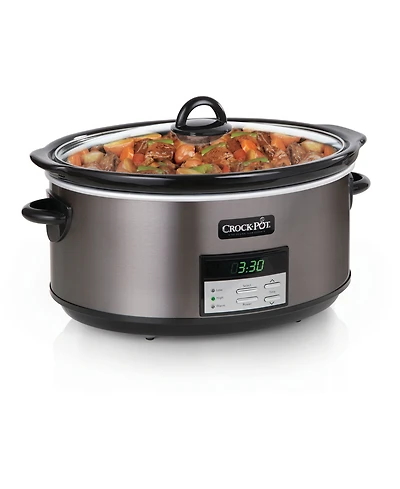 Crock-Pot Stainless Collection 8-Qt. Programmable Slow Cooker