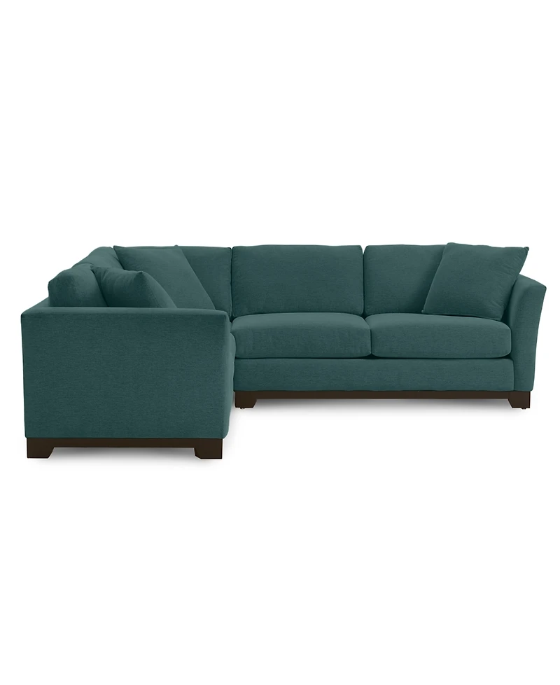 Elliot Ii 108" Fabric 2-Pc. Apartment Sectional Sofa, Created for Macy's