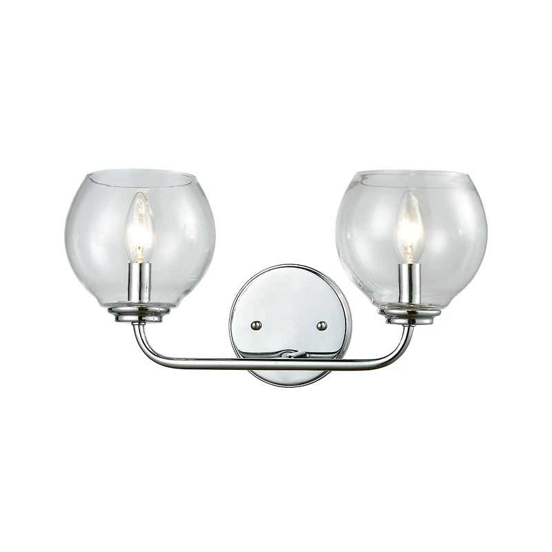 Emory 2 Vanity Polished Chrome