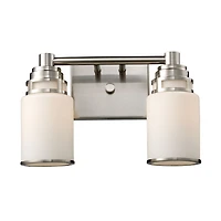 Bryant 2-Light Wb in Satin Nickel