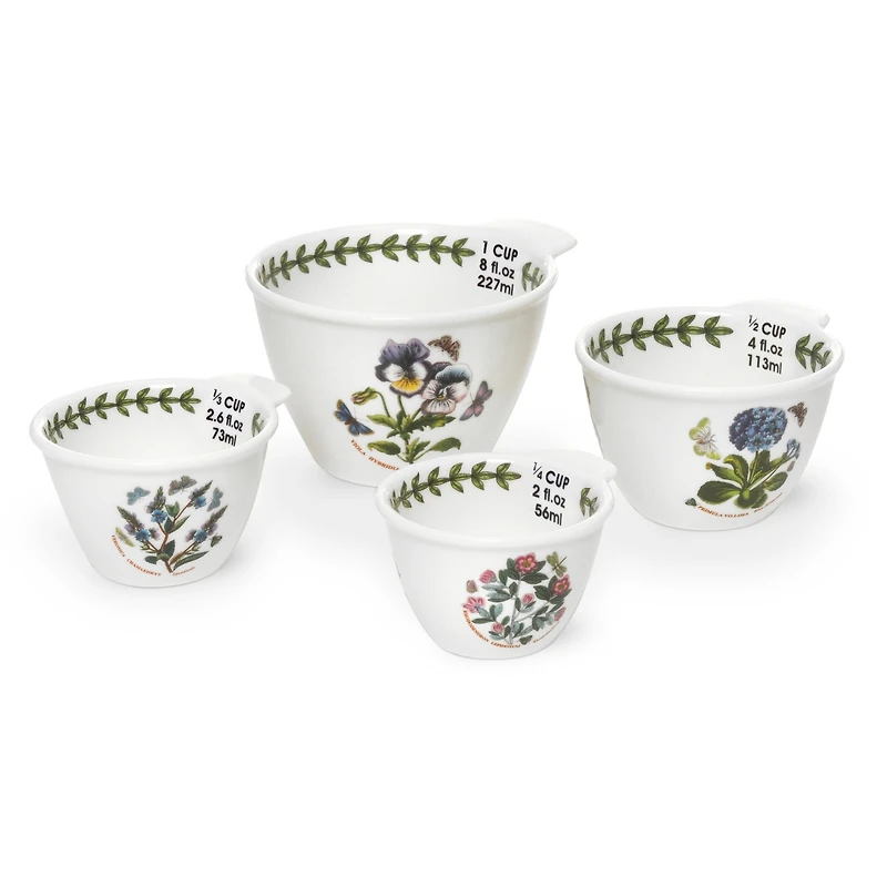 Portmeirion Botanic Garden Measuring Cups, Set of 4