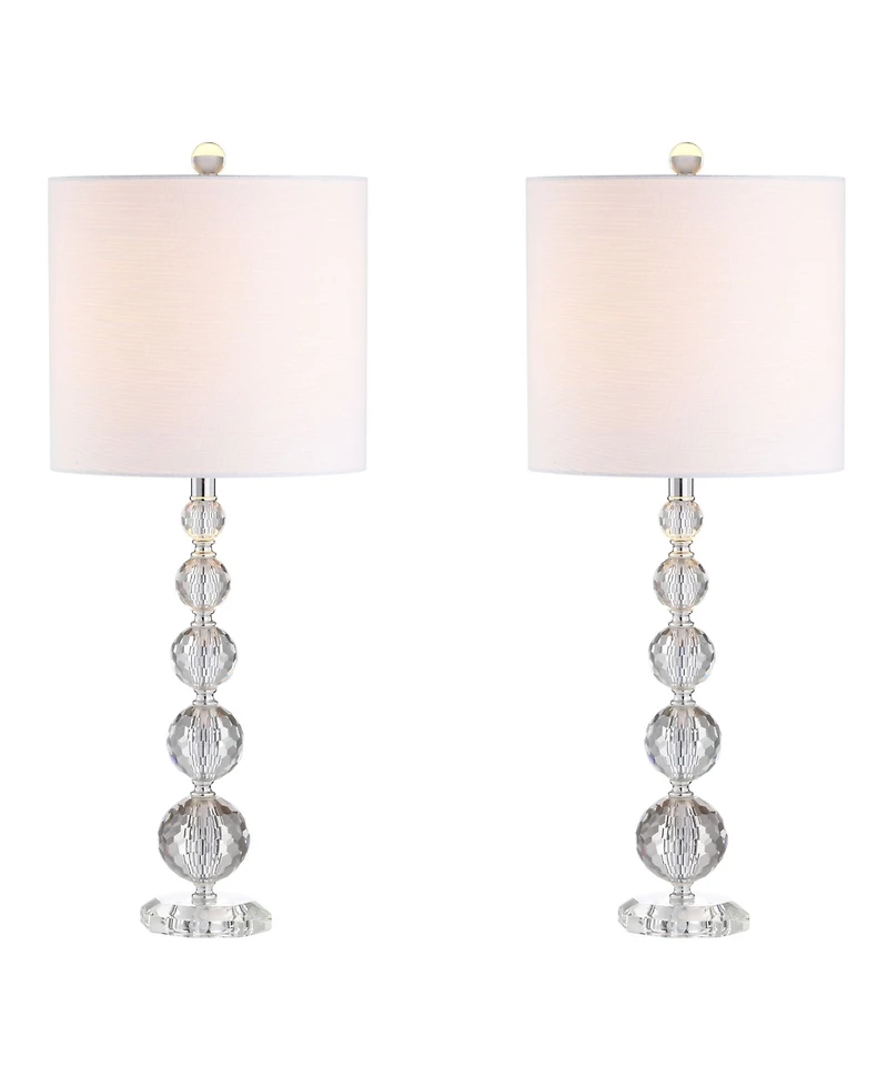 Jonathan Y Nala Crystal Led Table Lamp