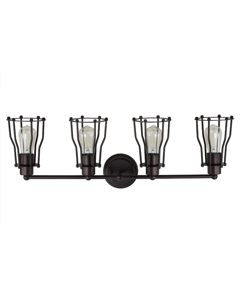 Jonathan Y Evelyn 4-Light Metal Vanity Light
