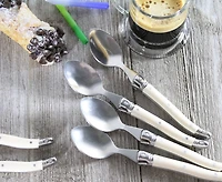 French Home Laguiole Coffee Spoons, Set of 4