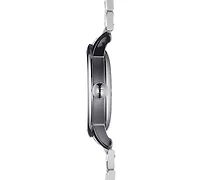 Tissot Men's Swiss T-Classic Le Locle Powermatic 80 Gray Stainless Steel Bracelet Watch 39.3mm
