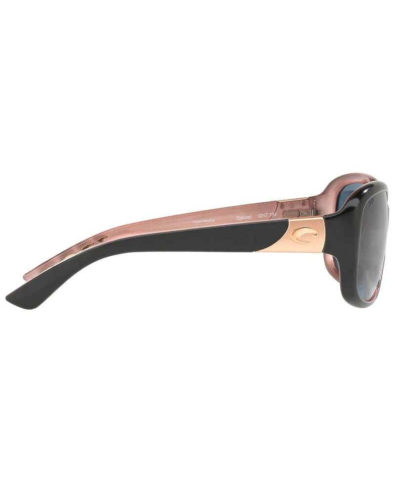 Costa Del Mar Polarized Sunglasses, Gannet 58
