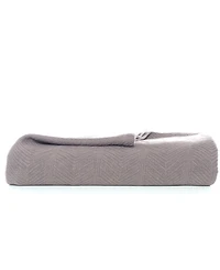Closeout! Eddie Bauer Herringbone Solid Blanket