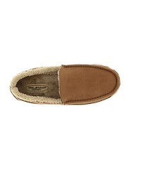 Slipperooz Men's Spun Indoor Outdoor S.u.p.r.o. Sock Cozy Moccasin Slipper