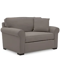 Closeout! Astra 59" Roll Arm Fabric Chair Bed, Created for Macy's