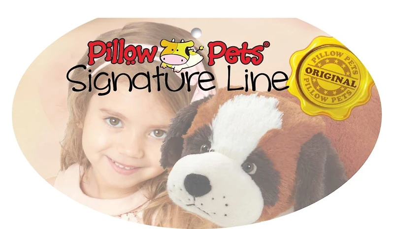 Pillow Pets Signature St. Bernard Stuffed Animal Plush Toy
