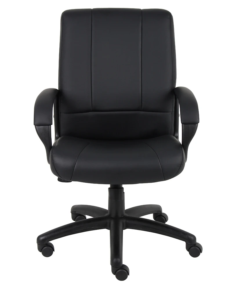 Boss Office Products Caressoft Executive Mid Back Chair