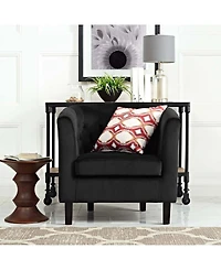 Prospect Velvet Armchair