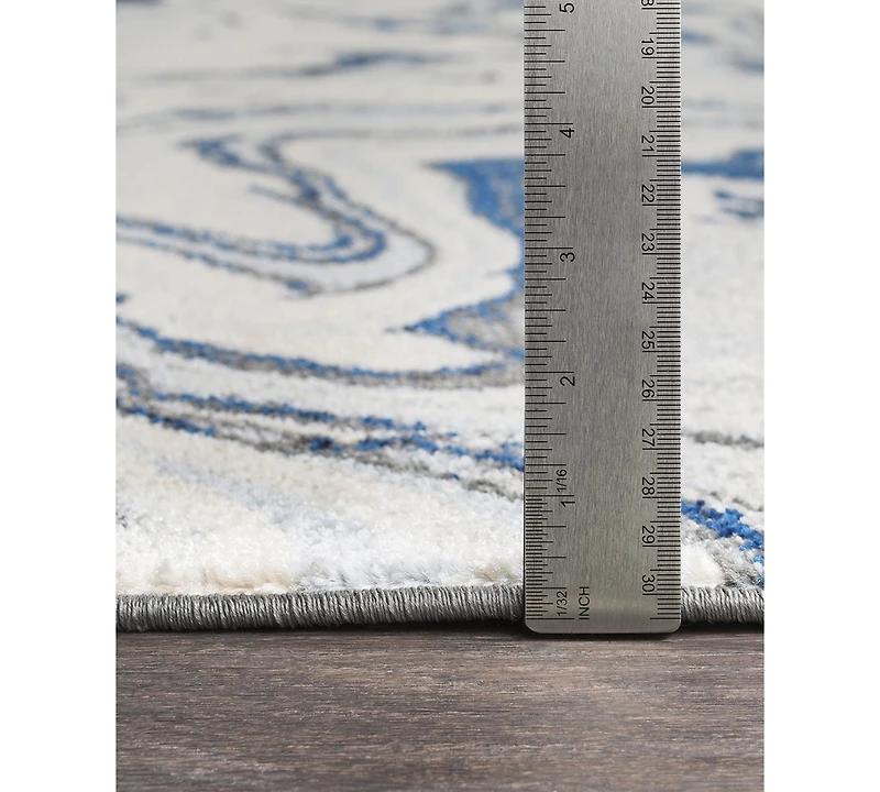 Livabliss Chelsea Csa-2320 Dark Blue 7'10" x 10'3" Area Rug