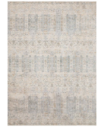 Loloi Pandora Pan-02 Ivory/Mist 3'9" x 5'9" Area Rug