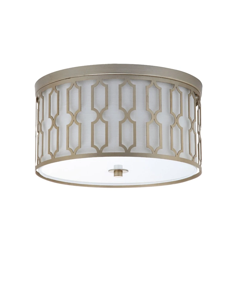 Jonathan Y Link 3-Light Metal Led Flush Mount