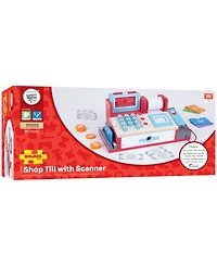 Wooden Shop Till with Scanner