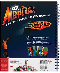 The Klutz Book of Paper Airplanes Craft Kit