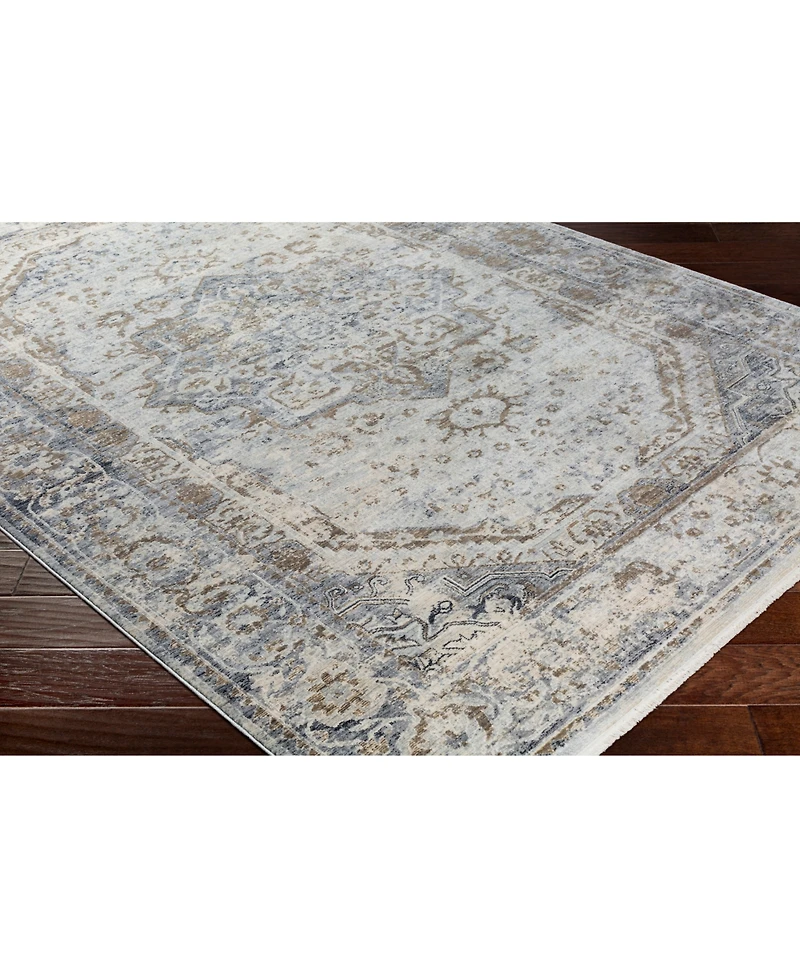 Livabliss Liverpool Lvp-2302 Charcoal 2'7" x 10'3" Runner Area Rug