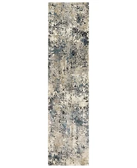 Livabliss Pune Pun-2301 Taupe 2'7" x 10'3" Runner Area Rug