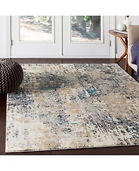 Livabliss Pune Pun-2301 Taupe 2'7" x 10'3" Runner Area Rug