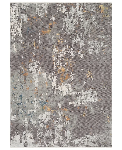 Closeout! Livabliss Presidential Pdt-2302 Charcoal 3'3" x 5' Area Rug