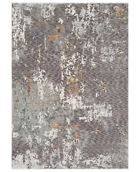 Closeout! Livabliss Presidential Pdt-2302 Charcoal 3'3" x 5' Area Rug