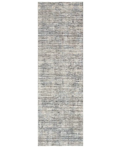 Livabliss Presidential Pdt- Medium Gray 3'3" x 10' Runner Area Rug