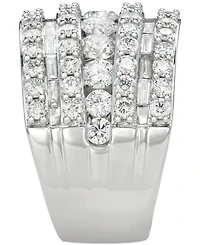 Diamond Five Row Band (5 ct. t.w.) 14k White, Yellow or Rose Gold