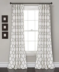 Bellagio Geometric Print Curtain Collection