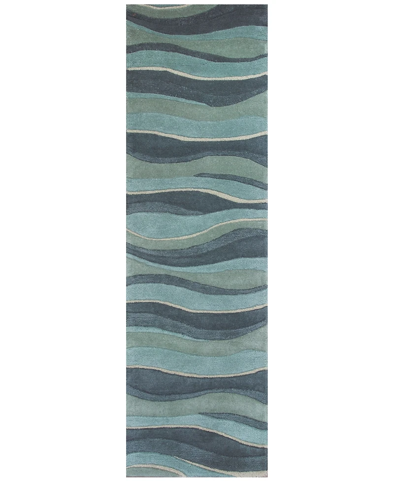 Kas Eternity Landscapes 2'3" x 7'6" Runner Area Rug