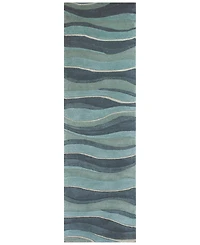 Kas Eternity Landscapes 2'3" x 7'6" Runner Area Rug