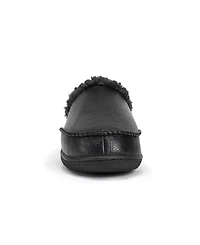 Muk Luks Men's Faux Leather Clog Slippers