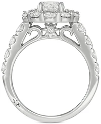 Certified Diamond Bridal Set (3 ct. t.w.) 18k White, Yellow and Rose Gold