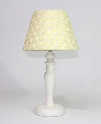3 Stories Trading Nurture Yellow Roses Lamp Base With Shade