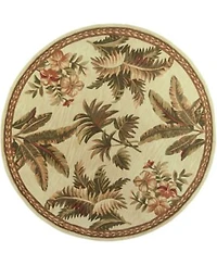 Kas Sparta Tropical Oasis 3133 Ivory Area Rug