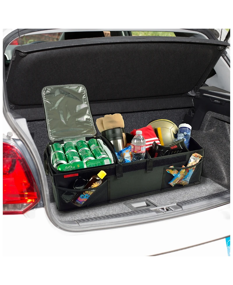 Picnic at Ascot Trunk Organizer, Cooler, No Slide Rigid Base, 70 pound Capacity