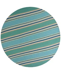 Kas Harbor Stripes 4230 Ocean Indoor Outdoor Area Rug