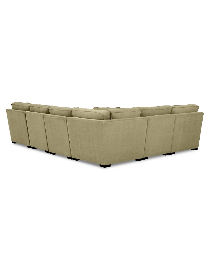 Radley Fabric 6-Pc. Chaise Sectional with Corner, Created for Macy's