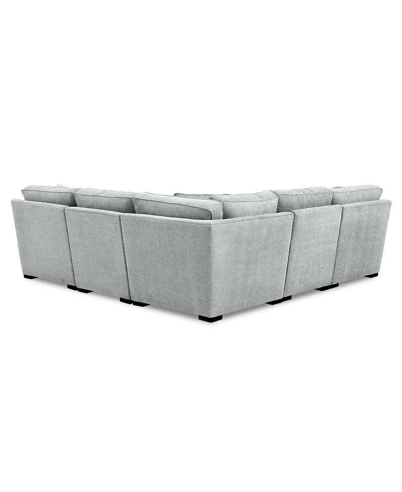 Radley Fabric -Pc. Sectional Sofa with Corner Piece