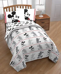 Disney Mickey Mouse Jersey Classic 4-Pc. Comforter Set, Twin