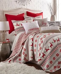 Levtex Silent Night Nordic Stripe Quilt Sets