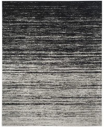 Safavieh Adirondack 113 Silver and Black 8' x 10' Area Rug