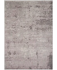 Safavieh Adirondack 130 Light Gray and Purple 5'1" x 7'6" Area Rug