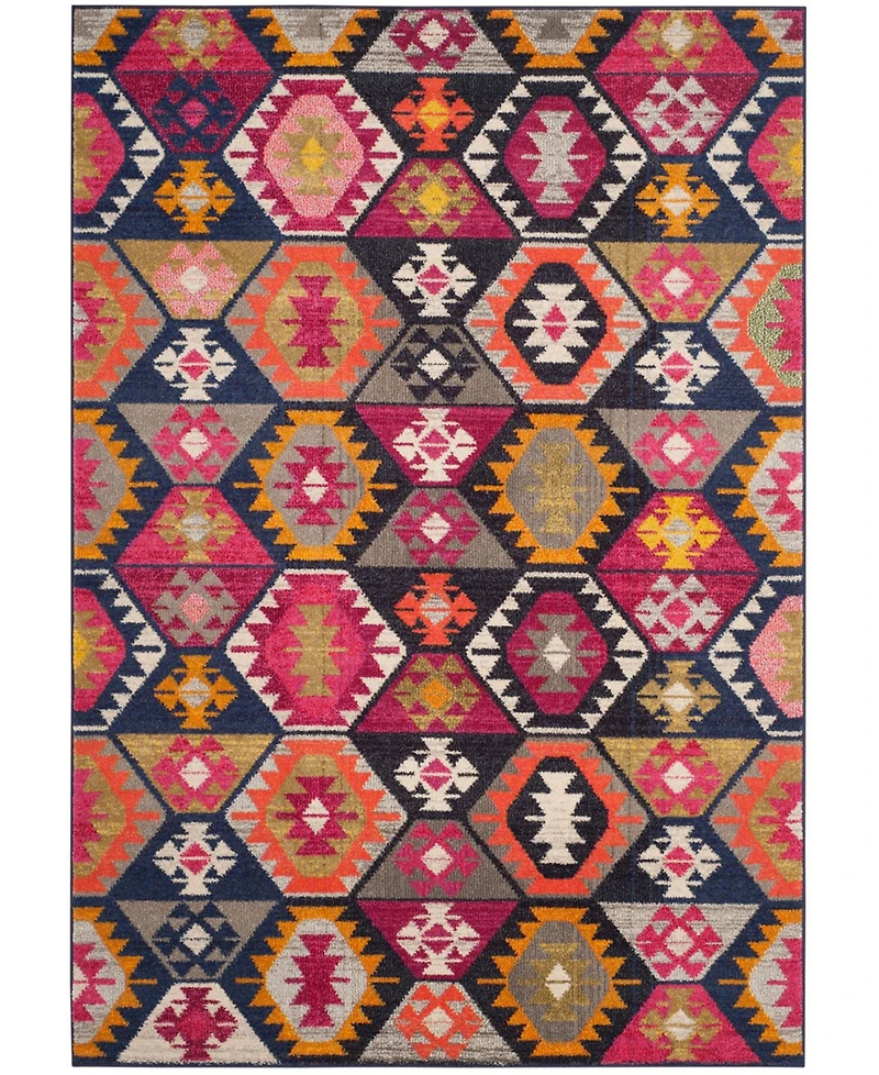 Safavieh Monaco MNC218 Multi 5'1" x 7'7" Area Rug